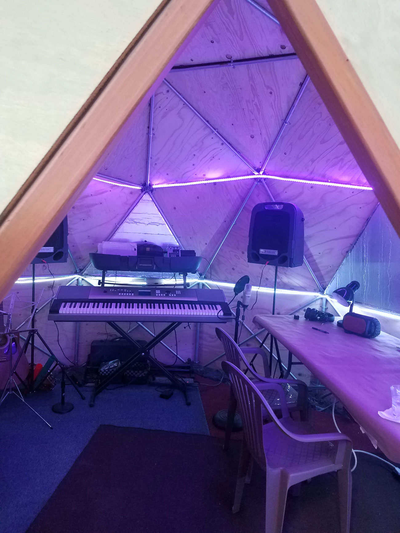 Dome-music-studio-shop=storage-guest-room-affordable-housing