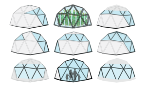 Register to get access to the DomeLife geodesic dome kit instructions. Learn how to create your own parts to build a dome of your design.